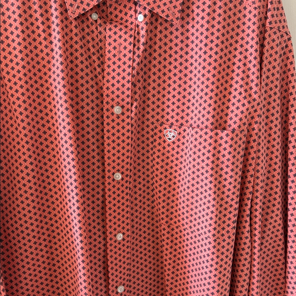 Ariat Men's Casual Patterned Shirt XXL - Picture 3 of 5